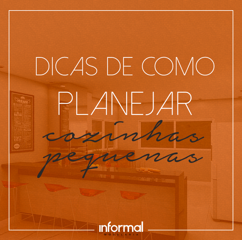 Dicas de como planejar cozinhas pequenas