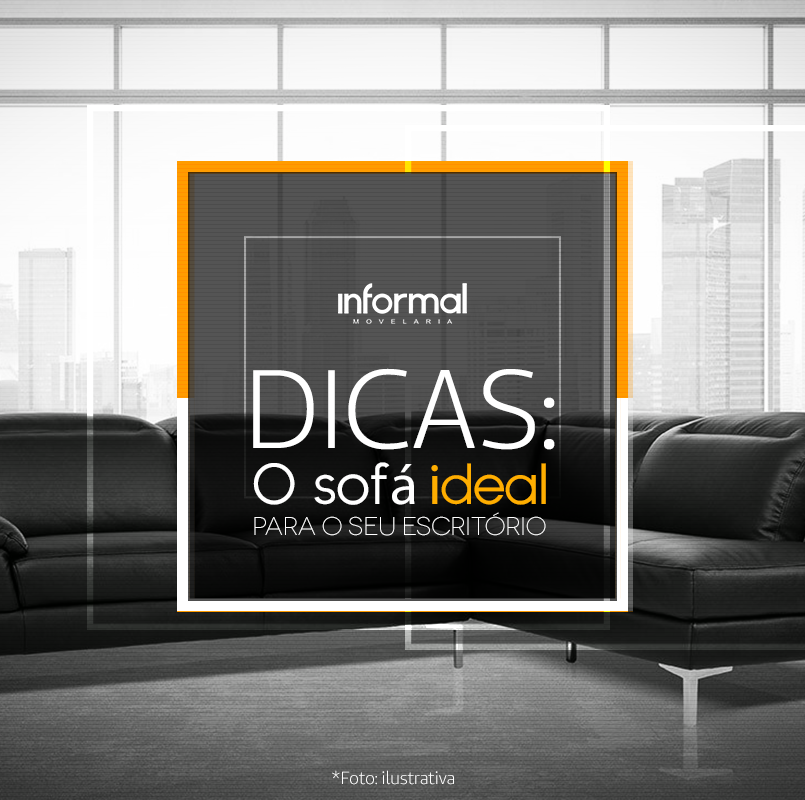 Dicas: o sofá ideal para seu escritório